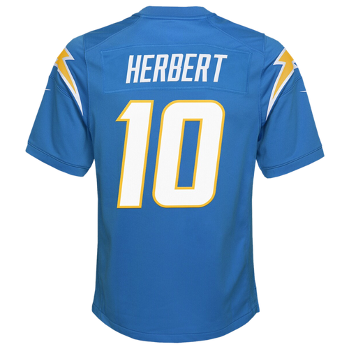 

Nike Boys Justin Herbert Nike Chargers Game Jersey - Boys' Grade School Powder Blue Size S