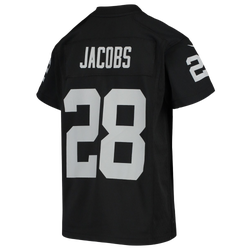 Boys' Grade School - Nike Raiders Game Jersey - Black
