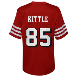 Boys' Grade School - Nike 49ers Game Jersey - Scarlet