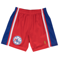 Men's - Mitchell & Ness NBA Swingman Shorts - Red