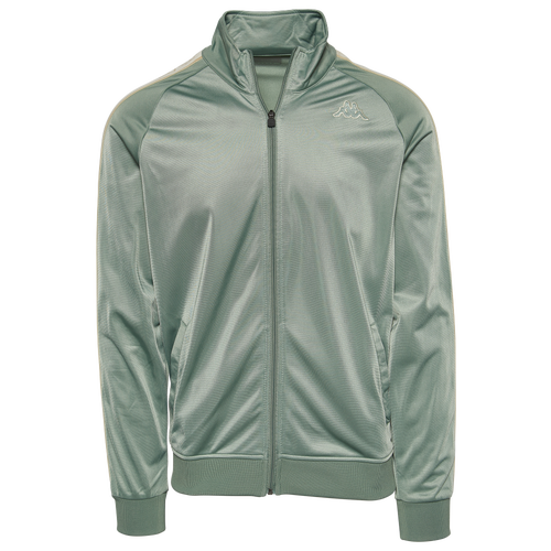 

Kappa Mens Kappa Logo Tape Artem Jacket - Mens Green/Green Size S