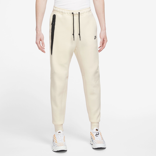 

Nike Mens Nike Tech Fleece Joggers - Mens Coconut Milk/Black Size XL