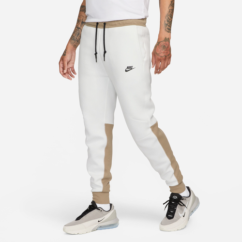 

Nike Mens Nike Tech Fleece Joggers - Mens Summit White/Black Size L