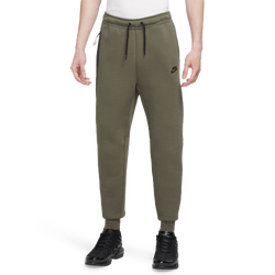 Men's - Nike Tech Fleece Joggers - Medium Olive/Black