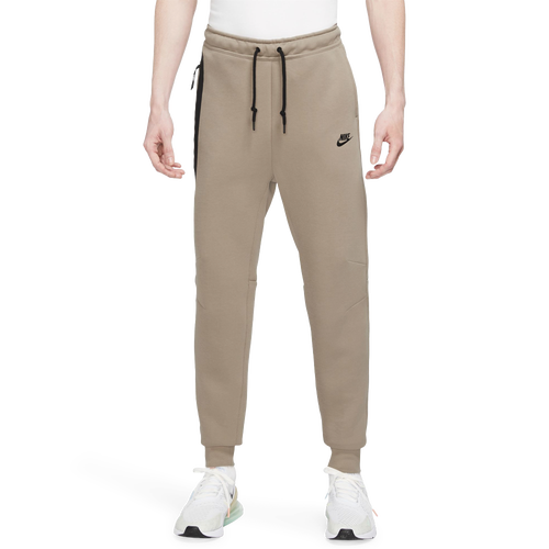 

Nike Mens Nike Tech Fleece Joggers - Mens Khaki/Black Size XXL