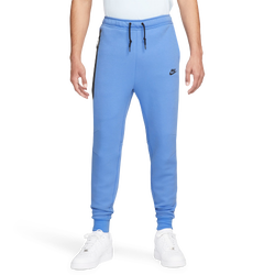 Men's - Nike Tech Fleece Joggers - Blue/Black