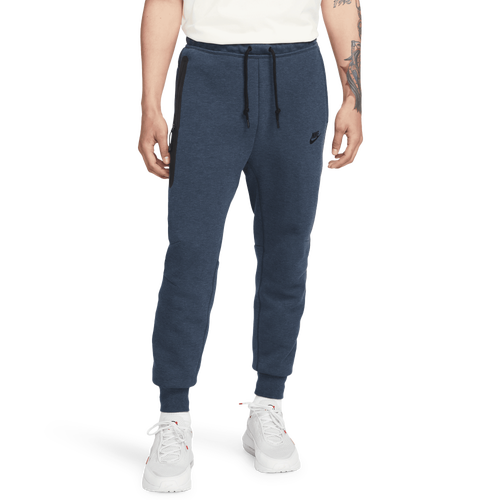 

Nike Mens Nike Tech Fleece Joggers - Mens Navy/Black Size M