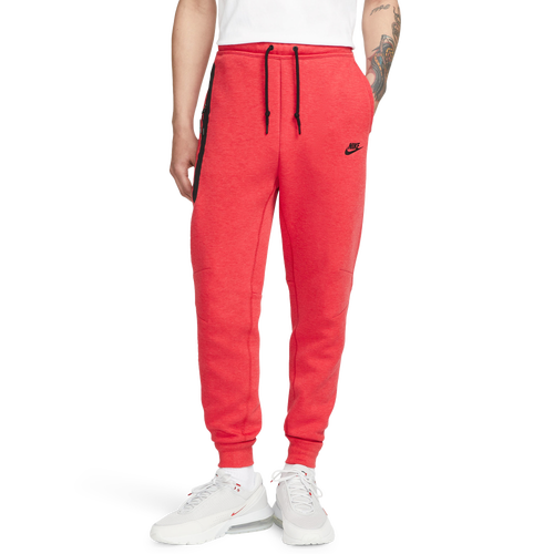 

Nike Mens Nike Tech Fleece Joggers - Mens Black/Red Size S