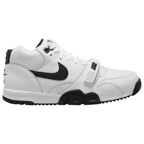 Shop Nike Mens  Air Trainer 1 In White/black