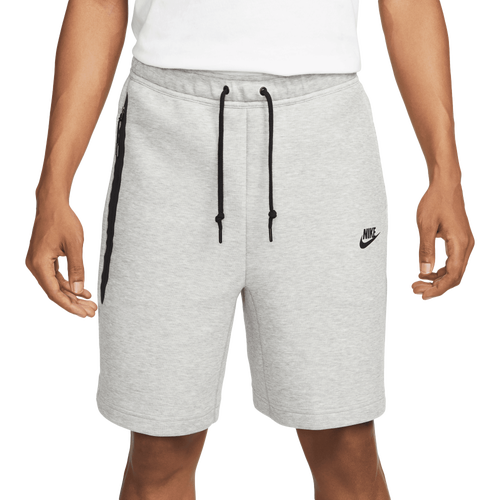 

Nike Mens Nike Tech Fleece Shorts - Mens Dark Grey Heather/Black Size XS