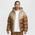 Nike SF Water Resistant PL Filled Hooded Jacket - Men's Khaki/Light British Tan/Pink