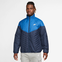 Men's - Nike Thermore Fill Midweight Puffer Jacket - Midnight Navy/Game Royal/Sail