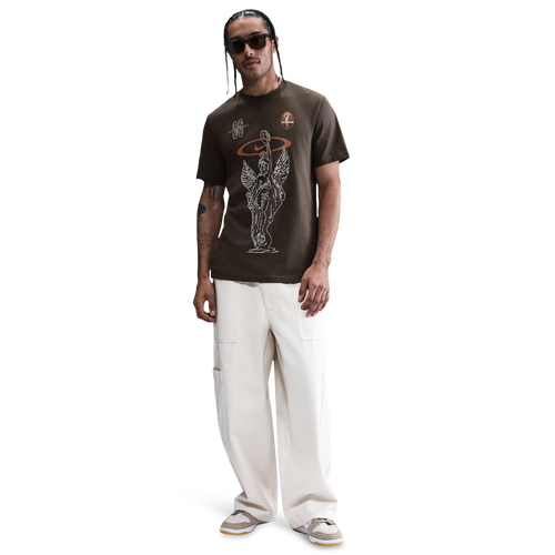 MENS - Nike NSW SS Crew Victory T-Shirt - Ironstone/Gold