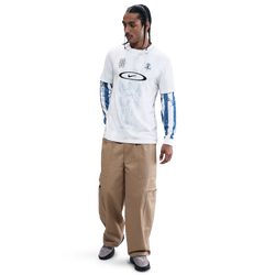 Men's - Nike NSW SS Crew Victory T-Shirt - White/Blue