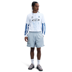 Men's - Nike Club Flow Victory Short - Light Armory Blue/White