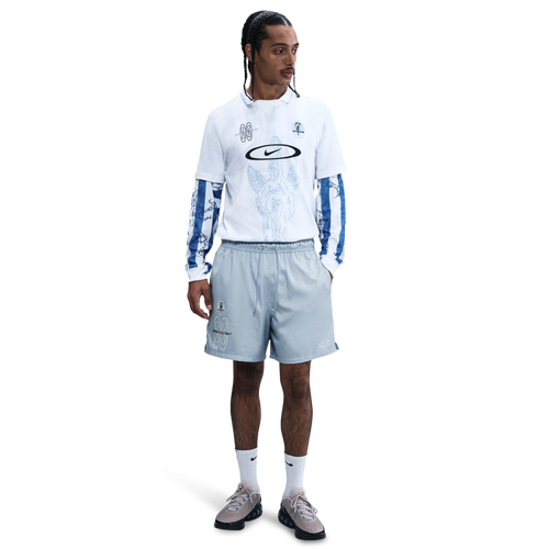  - Nike Club Flow Victory Short - Light Armory Blue/White
