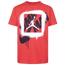 Jordan Jumpman Stencil T-Shirt - Boys' Grade School Fire Red/White