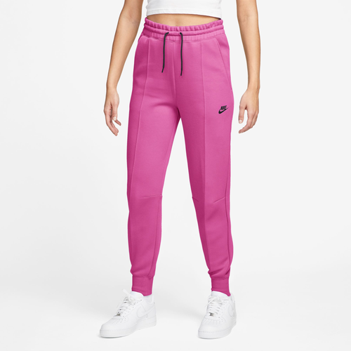 

Nike Womens Nike NSW Tech Fleece MR Joggers - Womens Pink/Black Size XL