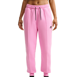 Women's - Nike Tech Fleece Jogger - Black/Pink Rise