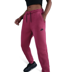 Women's - Nike NSW Tech Fleece MR Joggers - Sweet Beet/Black