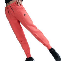 Women's - Nike NSW Tech Fleece MR Joggers - Black/Magic Ember