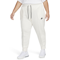 Nike Sportswear Tech Fleece Hoodie & Joggers Set White/Black for Women