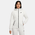 Nike NSW Tech Fleece WR Full-Zip Hoodie - Women's Light Grey/Black