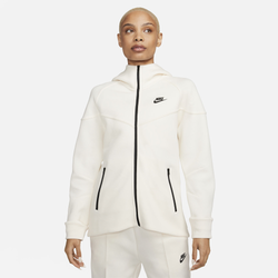 Women's - Nike NSW Tech Fleece WR Full-Zip Hoodie - Pale Ivory/Black