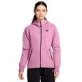 Nike Tech Fleece Full ZIP Hoodie - Nike Black/Pink