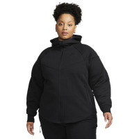 NIKE Nike Air Women's Fleece Full-Zip Hoodie, Black Women's Hooded  Sweatshirt