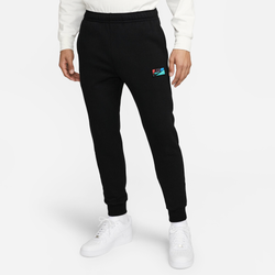 Men's - Nike Club+ Patch GX Basketball Pants - Black/Black