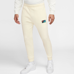 Men's - Nike Club+ Patch GX Basketball Pants - Coconut Milk/Coconut Milk