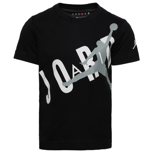 

Boys Preschool Jordan Jordan Throwback T-Shirt - Boys' Preschool White/Black Size 6