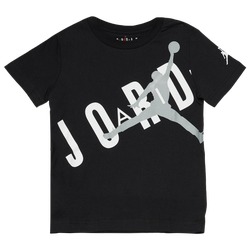 Boys' Toddler - Jordan Throw Back T-Shirt - Black/White