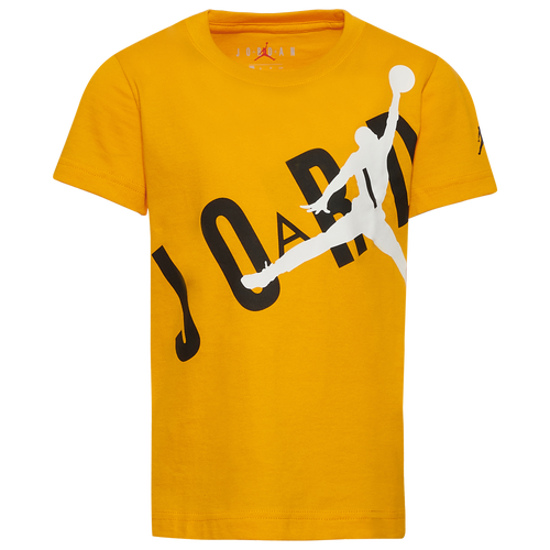 

Boys Preschool Jordan Jordan Throwback T-Shirt - Boys' Preschool Taxi/Black Size 6