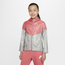 Nike Windrunner Jacket - Girls' Grade School Pink Salt/Light Smoke Gray