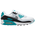 Nike Air Max 90 - Women's White/Cool Grey/Teal