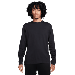 Men's - Nike Dri-FIT Primary Long Sleeve Top - Black/Black