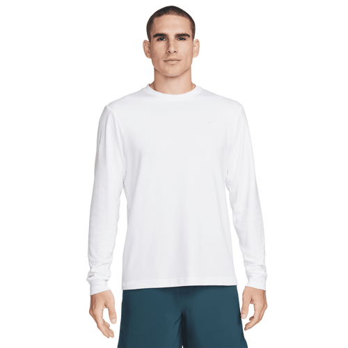 Nike DriFIT Primary Long Sleeve Top - Nike White