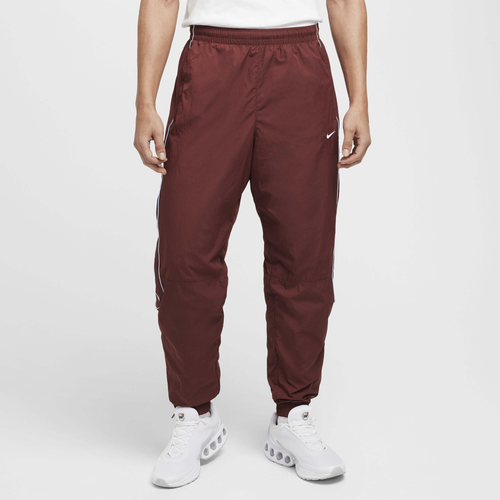 

Nike Mens Nike Solo Swoosh Track Pants - Mens Dark Pony/White Size S