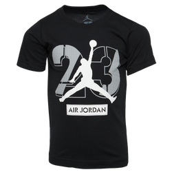 Boys' Preschool - Jordan AJ4 T-Shirt - Black/White