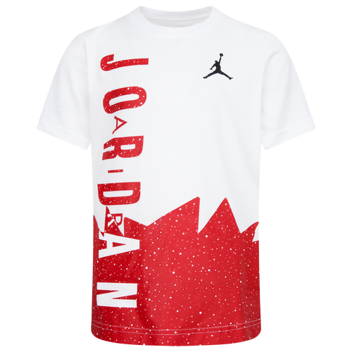 

Jordan Boys Jordan AJ6 T-Shirt - Boys' Preschool White/Red Size 4