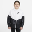 Nike Windrunner Jacket - Girls' Grade School White/Black/Black