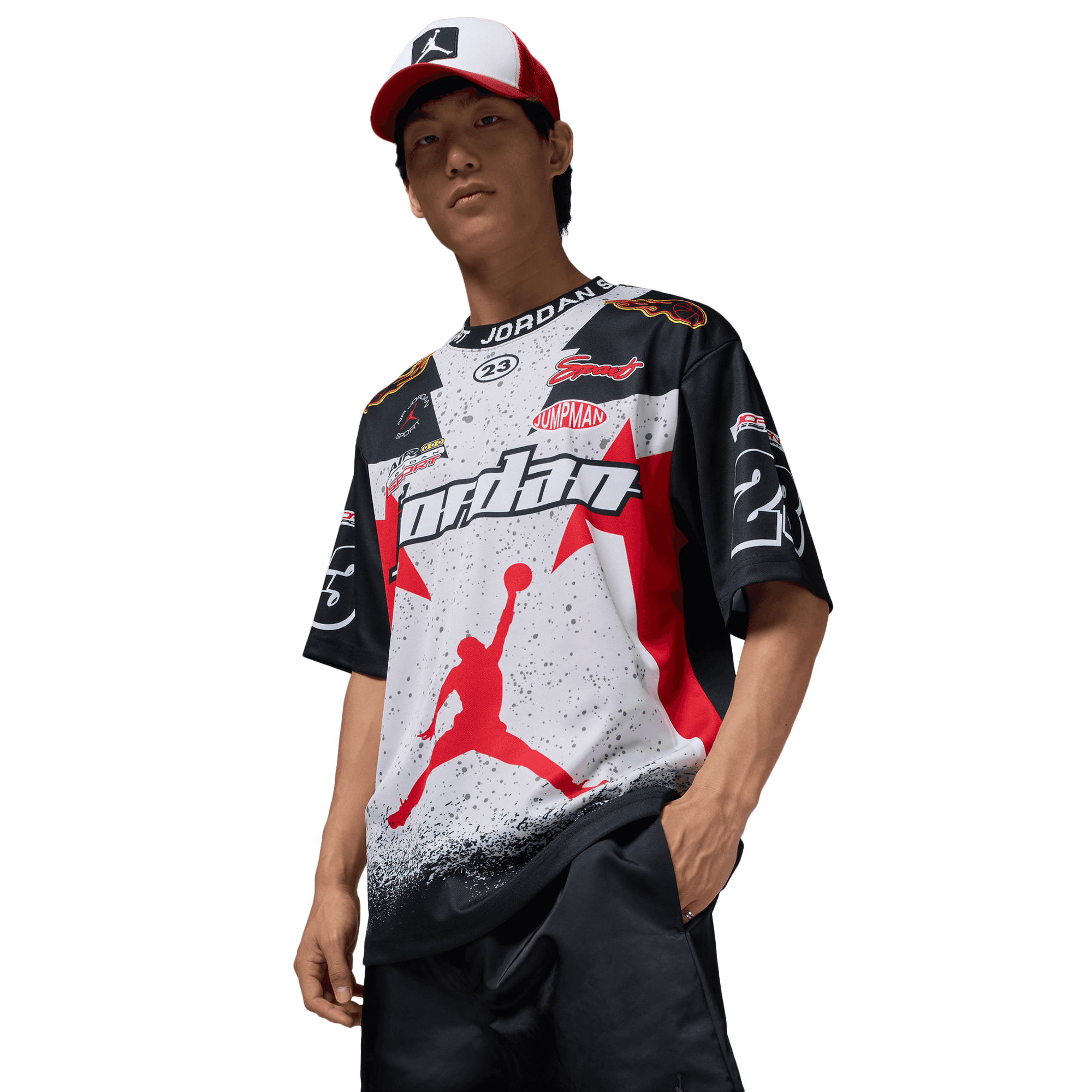 Jordan Essentials Statement Motorsport GFX S/S Top | Champs Sports