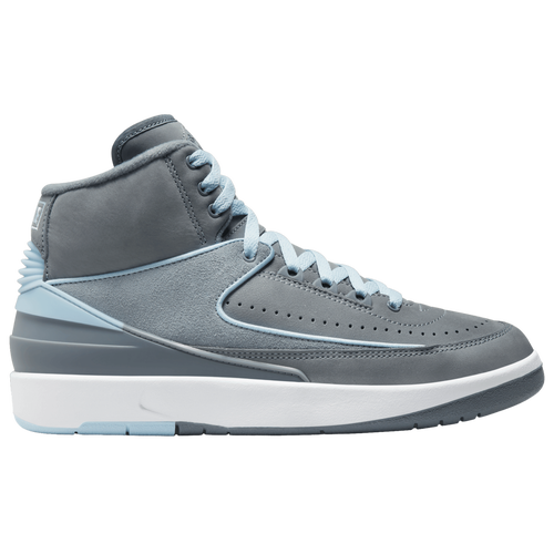

Jordan Womens Jordan AJ 2 Retro - Womens Basketball Shoes Cool Grey/Ice Blue/White Size 08.0