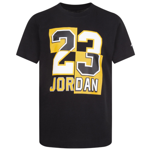 

Boys Preschool Jordan Jordan 23 Constructed T-Shirt - Boys' Preschool Black/White Size 4