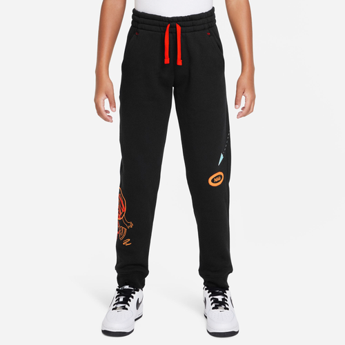 

Nike Boys Nike NSW Club CT Fleece Jogger Pants - Boys' Grade School Black/Red Size L