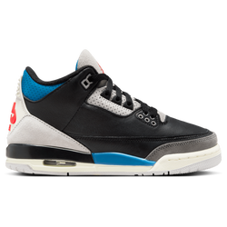 Boys' Grade School - Jordan Air Jordan 3 Retro OG - Black/Chili Red