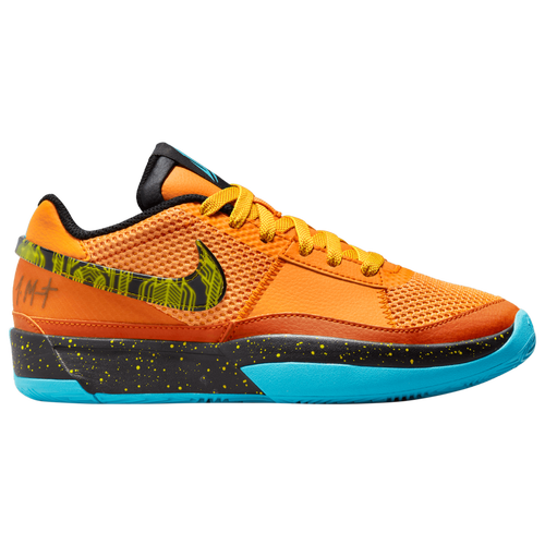 

Boys Nike Nike JA 1 SE - Boys' Grade School Basketball Shoe Bright Mandarin/Optic Yellow/Black Size 06.5
