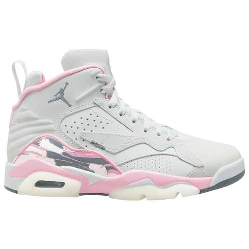 

Jordan Womens Jordan MVP - Womens Basketball Shoes Off White/Cool Grey/Medium Soft Pink Size 6.5